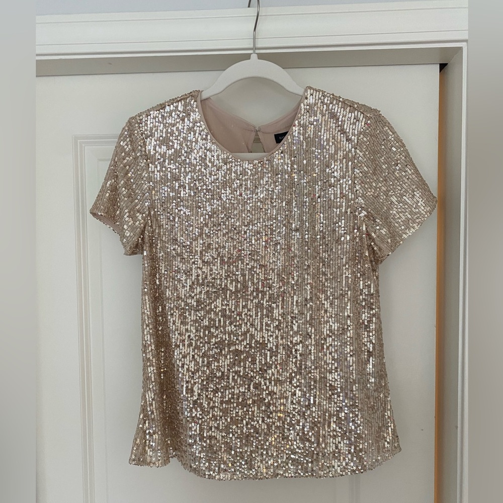 Banana Republic Small Sequin Top